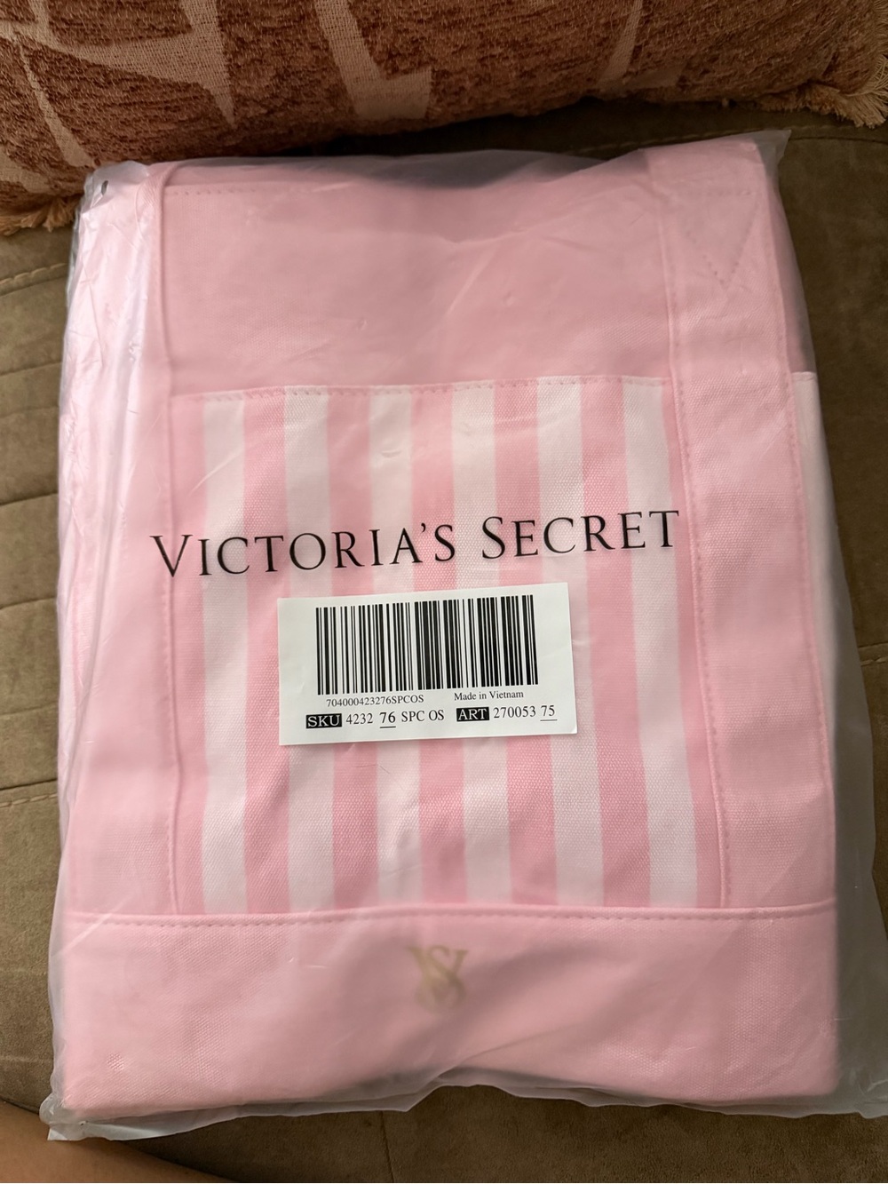 Madewell Pink Canvas Tote Bag - Picture 7 of 7